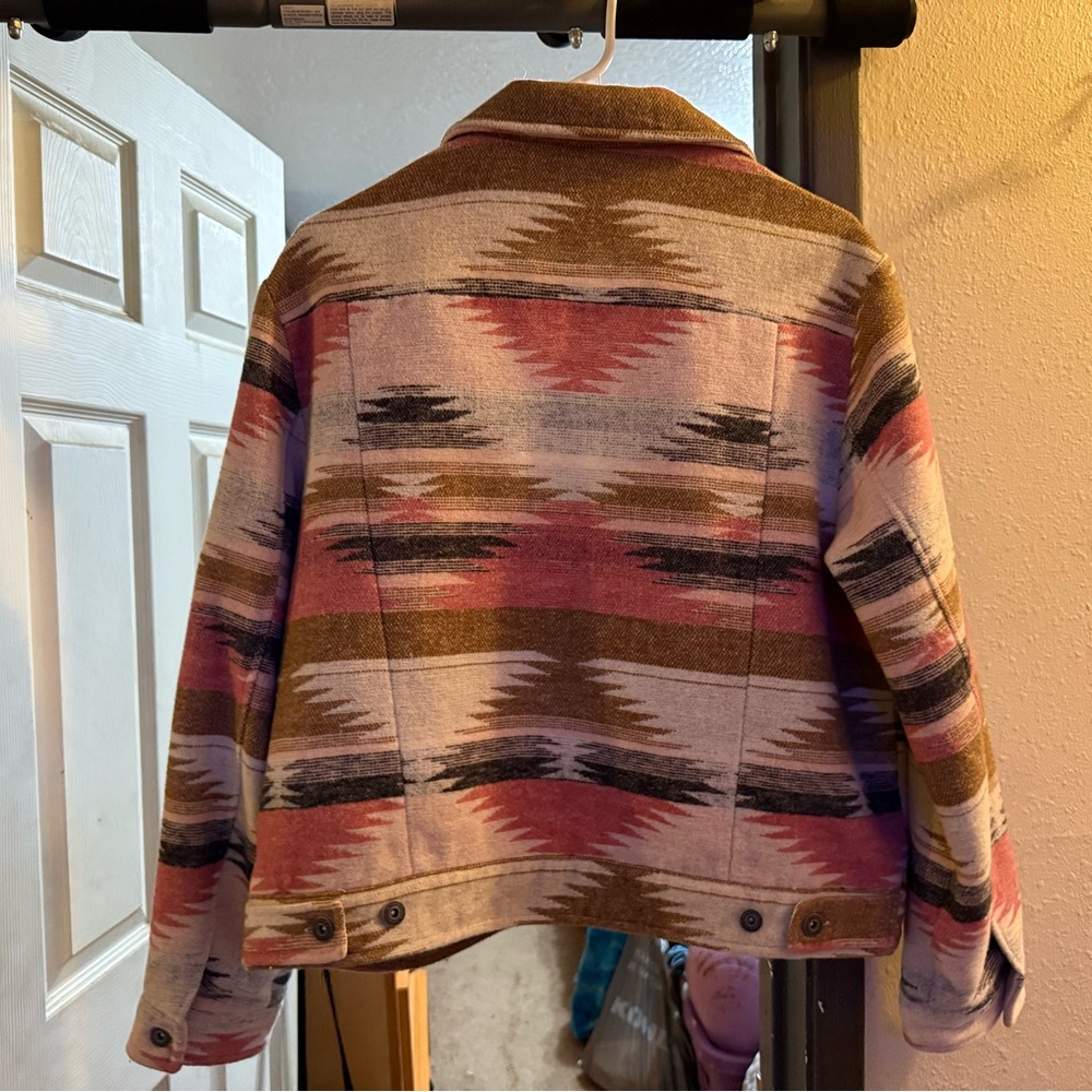 Stylish Women's Aztech Print Jacket